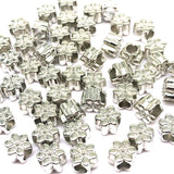 9*8mm Flower CCB Beads Needlework Spacer Big Hole Bead for Jewelry Findings