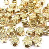 9*8mm Flower CCB Beads Needlework Spacer Big Hole Bead for Jewelry Findings