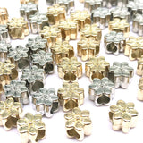 9*8mm Flower CCB Beads Needlework Spacer Big Hole Bead for Jewelry Findings