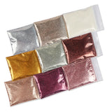 Rose Glitter Powder Epoxy Resin Mold Filling Crystal Mud Slime Pigment Powder