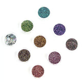 9 Bottles 3g Flash Glitter Glow Bright Powder Crystal Epoxy Resin Mold Fillings