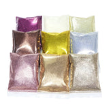 9 Colors 50g Silver Glitter Epoxy Resin Mold Filler Sequin Glitter Powder Set