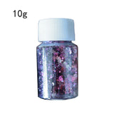 9 Colors Chunky Glitter Hexagon Sequins for Resin Tumbler Arts