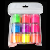 UV Fluorescent Powder Epoxy Resin Shaker Mold Filler Set