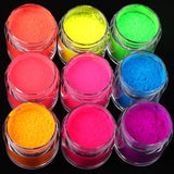 UV Fluorescent Powder Epoxy Resin Shaker Mold Filler Set
