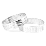 9 Pack Round Tart Ring, Heat-Resistant Mousse Rings, Metal Ring Mold