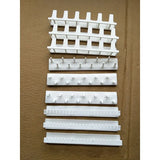 Adhesive Jewelry Storage Rack Earring Necklace Holder Organizer