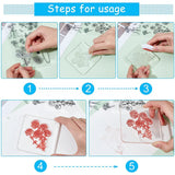 Silicone Clear Stamps Daily Life Sweet Tea Time DIY Scrapbook Card Making