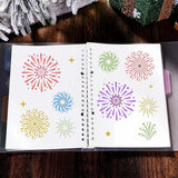 9 Sheets Mixed Silicone Clear Stamps Set for DIY Scrapbook Winter Christmas
