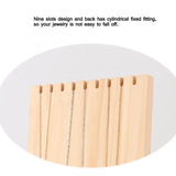 9 Slots Wooden Display Board Stand Storage Organizer