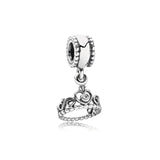 Starfish Birdcage Charm 925 Sterling Silver High Jewelry Accessory