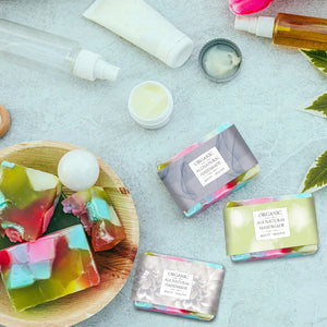 9 Styles Soap Tape, 90pcs Flower Soap Wrappers Vertical Soap Paper Tag