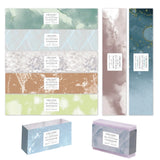 9 Styles Soap Tape, 90pcs Flower Soap Wrappers Vertical Soap Paper Tag