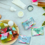Soap Tape 90pcs Soap Wrappers Vertical Soap Paper Tag Soap Tape Labels Sleeves