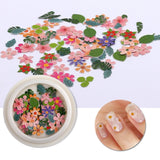 9 Wood Pulp Sheets DIY 3D Flower Nail Decal Stickers for UV Epoxy Resin Molds
