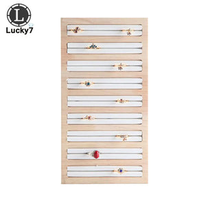 Bamboo Earrings Ring Tray Display - Jewelry Display Props