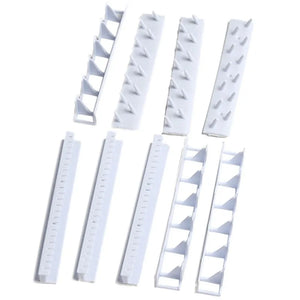 9 in 1 Wall Hanging Shelf Jewelry Display Organizer Rack