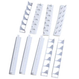 9 in 1 Wall Hanging Shelf Jewelry Display Organizer Rack