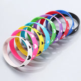 Silicone Rubber Wristband Butterflies Bracelet For Basketball Fans