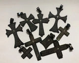 Lord's Prayer Cross Stainless Steel Pendant