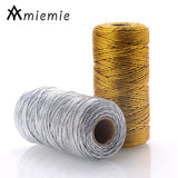Silver Cord Gift Packing String for Jewelry Making DIY Bracelet