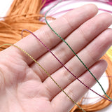 Silver Cord Gift Packing String for Jewelry Making DIY Bracelet