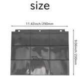 900 Pockets Trading Card Sleeves, Baseball Card Sleeves for 3 Card