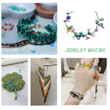 9000pcs 2mm Crystal Seedbeads Glass Beads DIY Jewelry Making