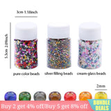 9000pcs 2mm Crystal Seedbeads Glass Beads DIY Jewelry Making