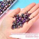 900pcs Purple Glass Beads for Jewelry Making DIY Necklace Bracelet