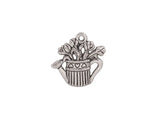 90PCS Antique Silver Bronze Water Bottle Charms