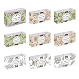 90Pcs Soap Wrapping Paper Box for Homemade Soap Flower Design