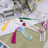 90Pcs DIY Crystal Epoxy Blank Bookmark Mold Transparent Silicone Mold Mould
