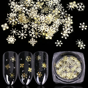 90Pcs Mixed Snowflake Charm UV Frame Resin Jewelry Fillings