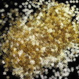 90Pcs Mixed Snowflake Charm UV Frame Resin Jewelry Fillings