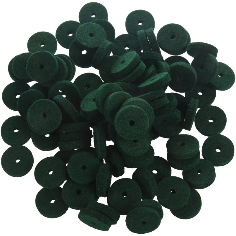 90Pcs Piano Keyboard Washer Felt Balance Rail Punchings Repair Parts