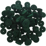 90Pcs Piano Keyboard Washer Felt Balance Rail Punchings Repair Parts