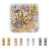 Brass Screw Clasps for Jewelry Making DIY Tube 40pcs