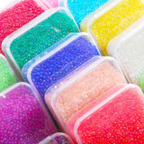 90g Mini Bubble Beads Glass Bead for Resin Filling