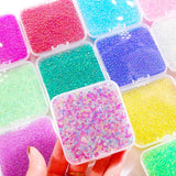 90g Mini Bubble Beads Glass Bead for Resin Filling