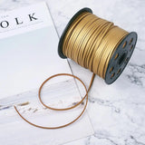 Faux Suede Cord for Jewelry Making 2.7x1.4mm