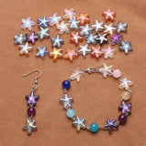 90pcs 13x14mm Starfish Spacer Beads for Jewelry Making