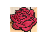 90pcs Ironed On Rose Patch Embroidery Clothing Accessories