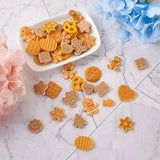 90pcs Food Biscuits Resin Cabochons Scrapbooking DIY Jewelry Craft