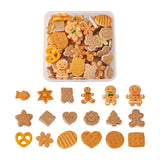 90pcs Food Biscuits Resin Cabochons Scrapbooking DIY Jewelry Craft