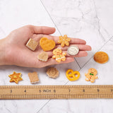 90pcs Food Biscuits Resin Cabochons Scrapbooking DIY Jewelry Craft