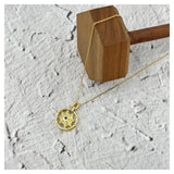 925 Silver Star Plated Necklace Zircon Chain