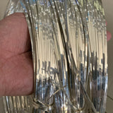 Thin Rectangular Sterling Silver Wire Strip for Jewelry DIY
