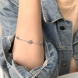 Charm Bracelet Anime Retro Silver Jewelry Japanese Style Vikings Gift