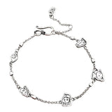 Charm Bracelet Anime Retro Silver Jewelry Japanese Style Vikings Gift